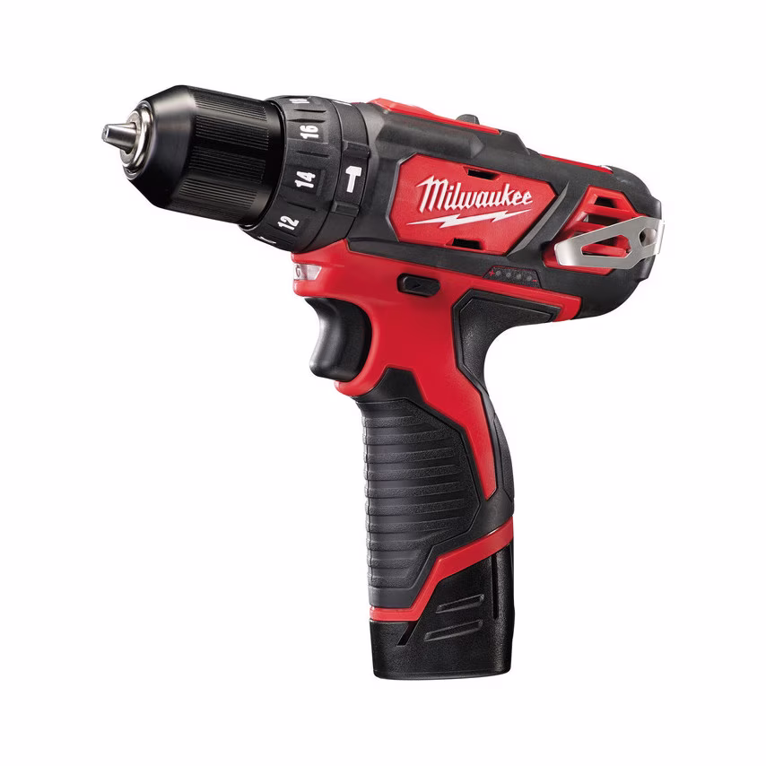 Milwaukee M12BPD-202C M12 SUB Compact Percussion Drill 2X2.0AH Li-ion Batts