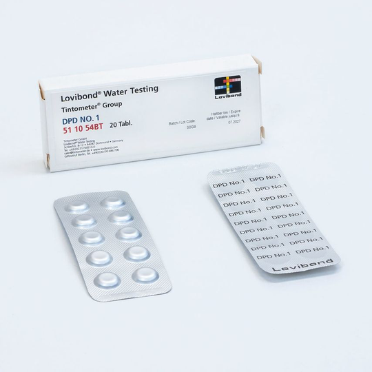 Lovibond Lovibond DPD No. 1 Tablets for Water Testing, 0.2-2.0mg/l Br2 PK250