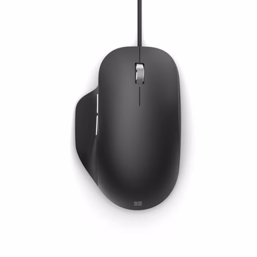 Microsoft Mice MS Ergonomic Mouse USB Port Black