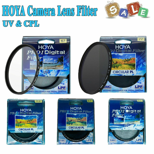 (UV, 67mm) HOYA PRO1D Circular Polarising Slim Filter UV CPL 49/52/55/58/62/67/72/77/82 mm