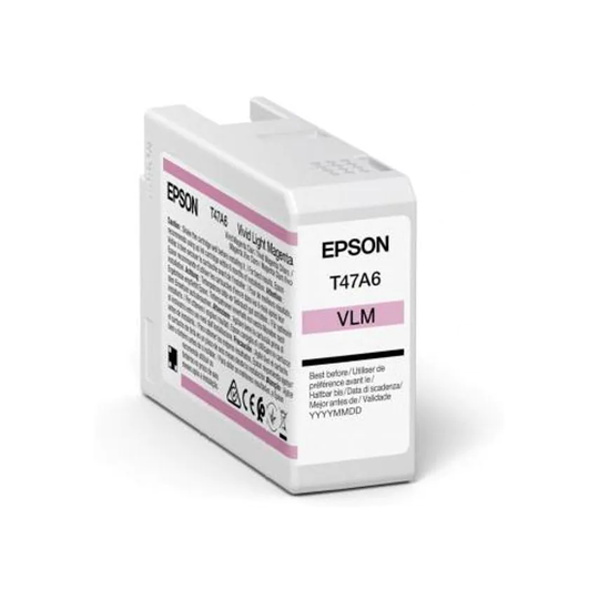 Epson Epson T47A6 Vivid Light Magenta Pro10 Ink Cartridge 50ml - C13T47A600