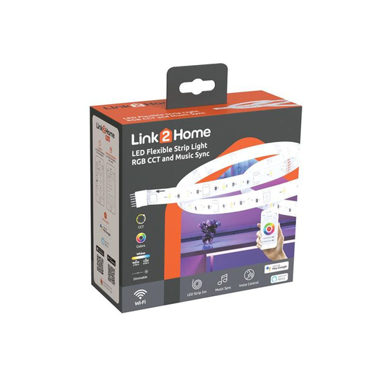 Link2Home LED Flexible Strip Light LTHSTRIPRGB