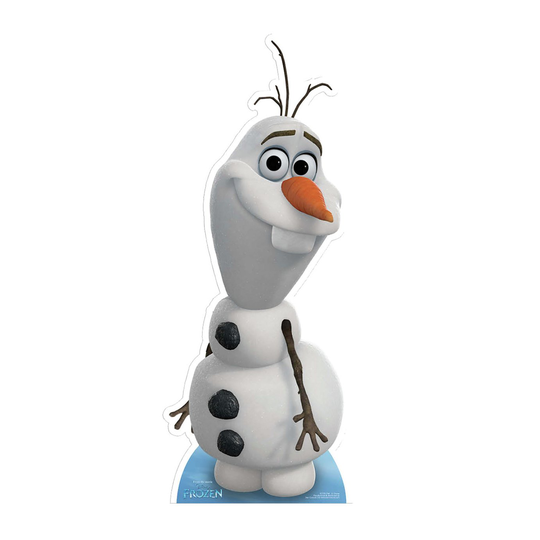 Star Cutouts Disney Frozen Olaf Cardboard Cutout