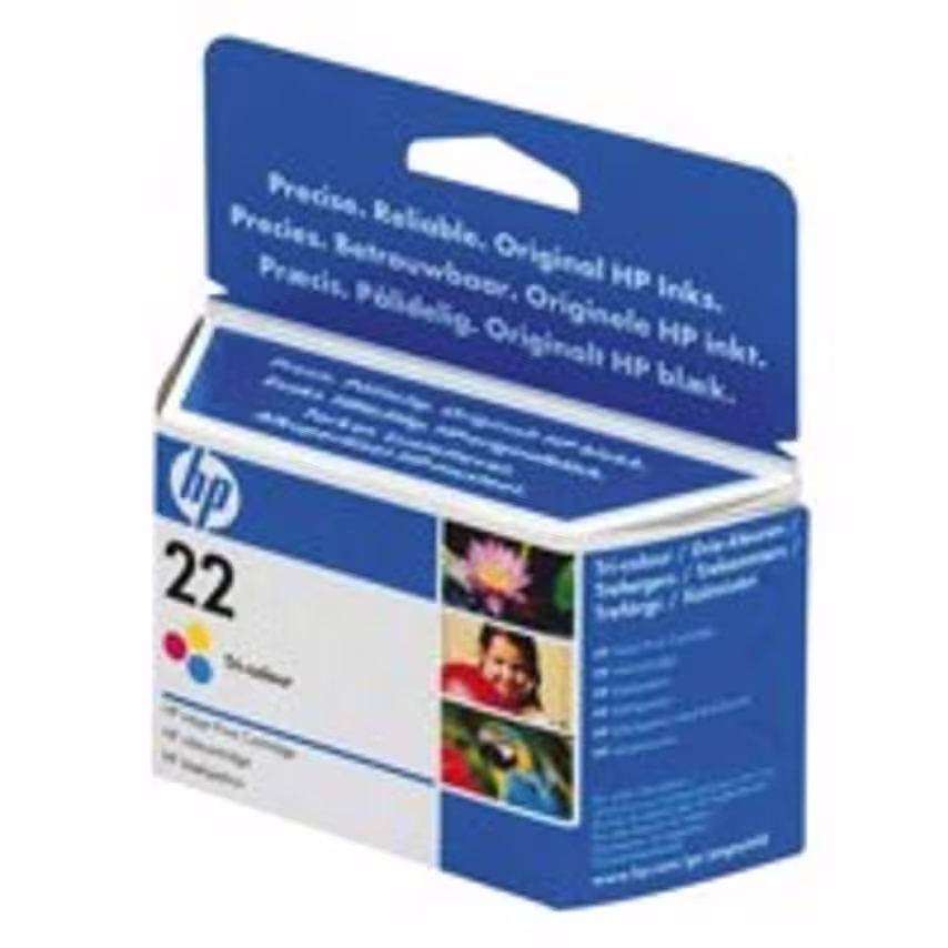 HP C9352A 22 Tricolour Ink 5ml