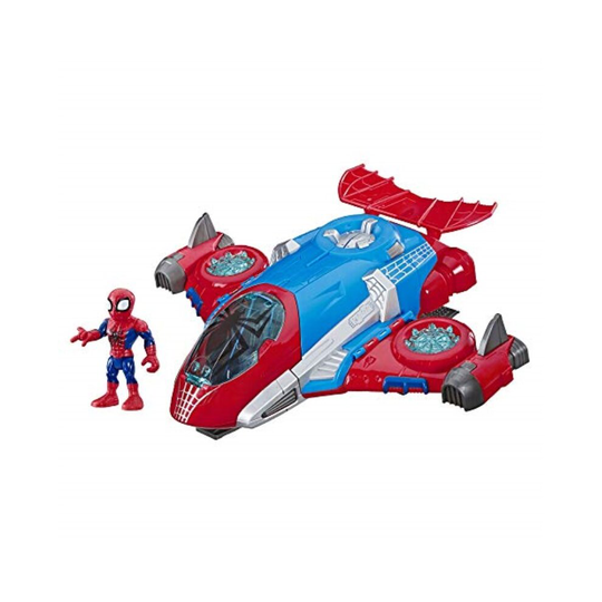Super Hero Adventures Playskool Heroes Marvel Spider-Man Jetquarters