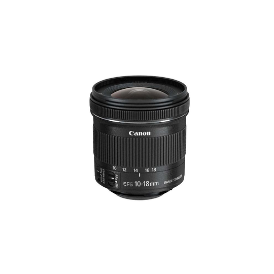 Canon EF-S 10-18 f/4.5-5.6 IS STM Ultra-wide lens Black