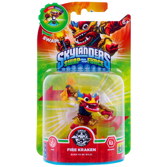 Skylanders Swap Force - Swappable Character Pack - Fire Kraken (Xbox 360/PS3/Nintendo Wii U/Wii/3DS)