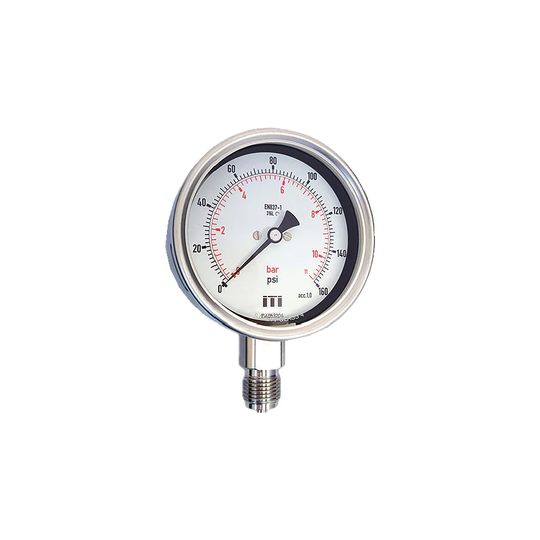 RCH100-3C 100mm 60PSI SS PRESSURE GAUGE