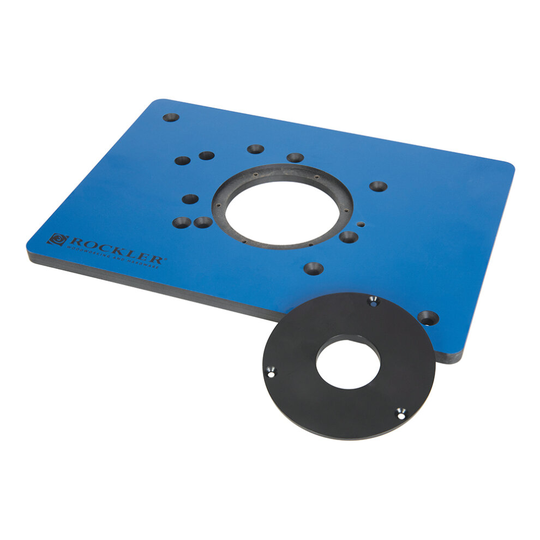 Phenolic Router Plate for Triton Routers 8-1/4 x 11-3/4"
