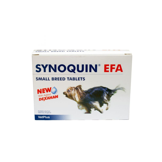 Synoquin EFA Joint Supplement Tablets For Small Breed Dogs Pack 90