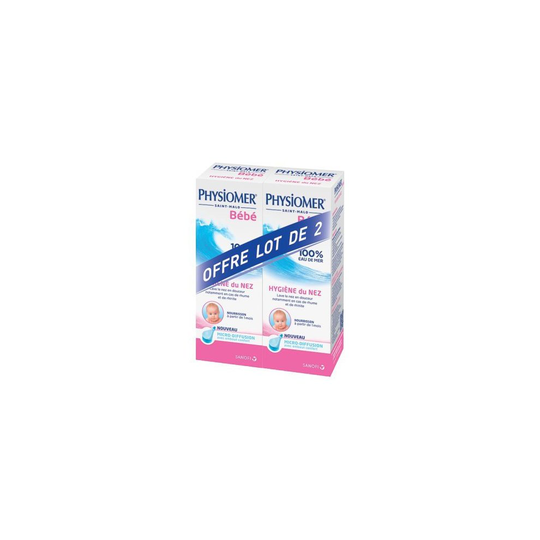 Physiomer Nasal Hygiene Baby Micro-Diffusion 2 x 115ml