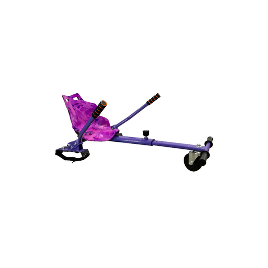 (Camo Purple) Gift Gadgets Racer Hoverkart Kart For Hoverboards