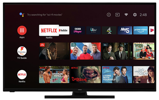 Hitachi 55 Inch 55HAK6150UH UHD HDR LED Freeview TV