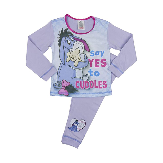 (2-3 Years) Winnie the Pooh Eeyore Say Yes To Cuddles Pyjama