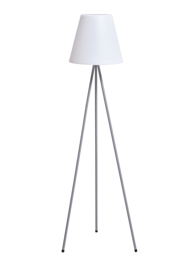 Habitat Home Warm White Outdoor Tripod USB LED Solar Lamp