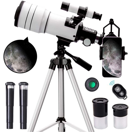 ToyerBee Telescope,70mm Aperture300mm Astronomical Refractor Telescope