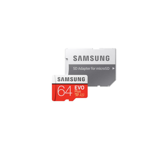 (64GB) Samsung Evo Plus 64GB, 128GB, 256GB microSD SDXC Class 10 memory card New Model upto 100MB/S Full HD & 4K UHD