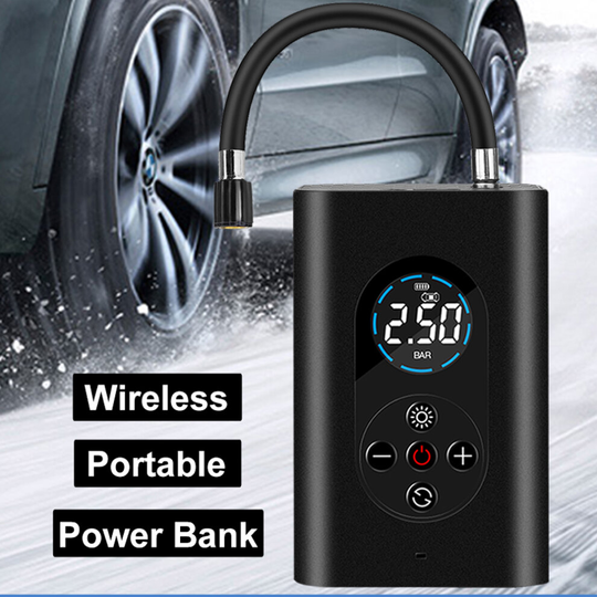 Mini Electric Car Tyre Inflator Pump Digital Tyre Air Compressor Pump