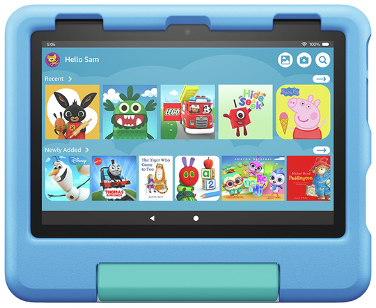 Amazon Fire HD 8 Kids Tablet for 3-7, 8in 32GB - Blue