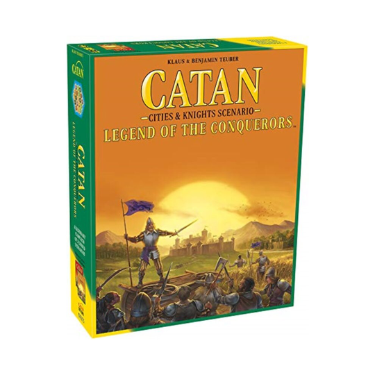 CATAN Legend of The Conquerors Scenario for CATAN Cities and Knights Board Game Expansion | Family Board Game | Adventure Board Game | Ages 12+ | for