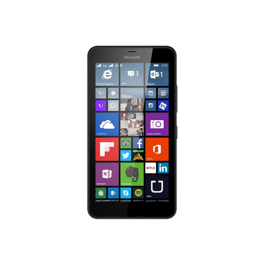 (Unlocked, Black) Microsoft Lumia 640 XL Single Sim | 8GB | 1GB RAM