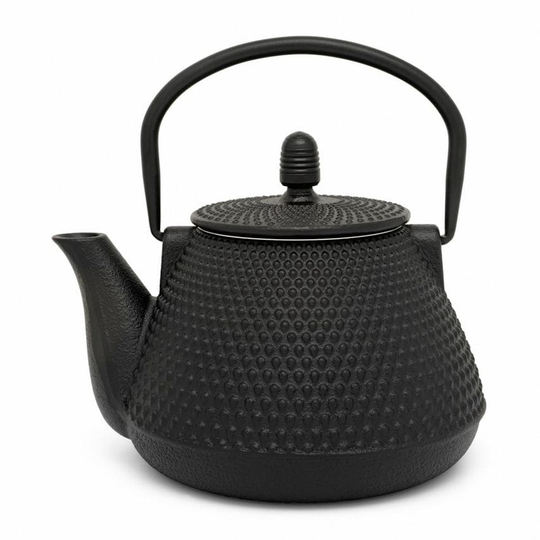 Bredemeijer Teapot Wuhan Design Cast Iron 1.0L in Black