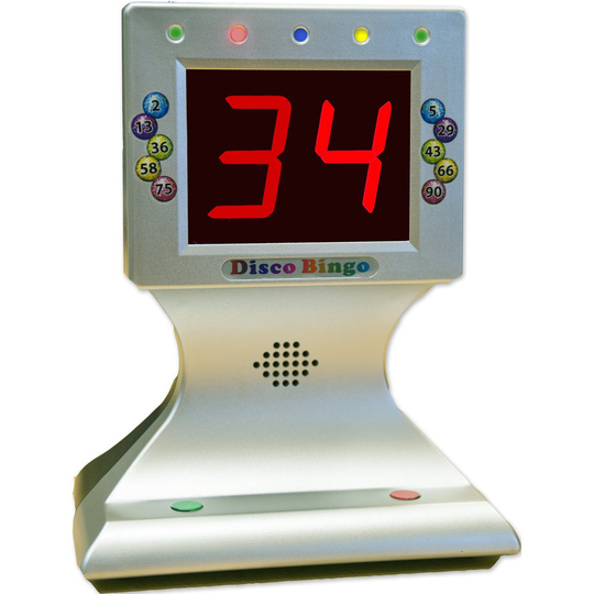 Disco Bingo Electronic Bingo Machine Music & Lights 1-75 & 1-90