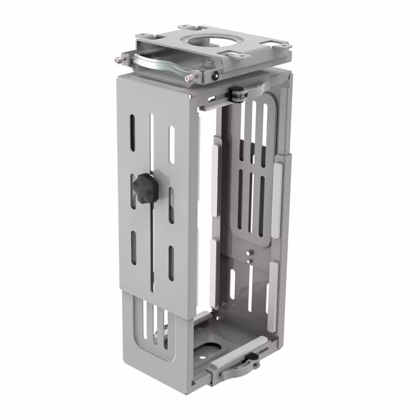 Dams Halo Large Under Desk CPU Holder - Black