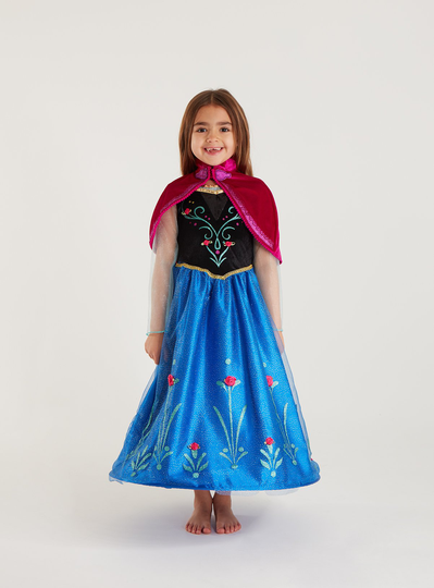 Disney Frozen Blue Anna Costume - 9-10 years