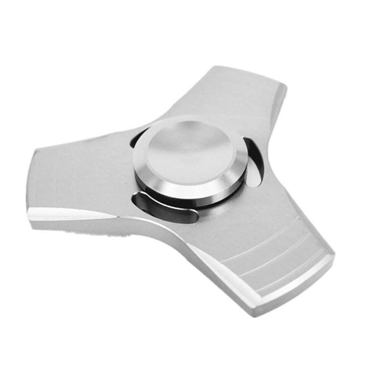 Fidget Hand Finger Spinner Metal 3 Sided Fast Bearing Stress Toys