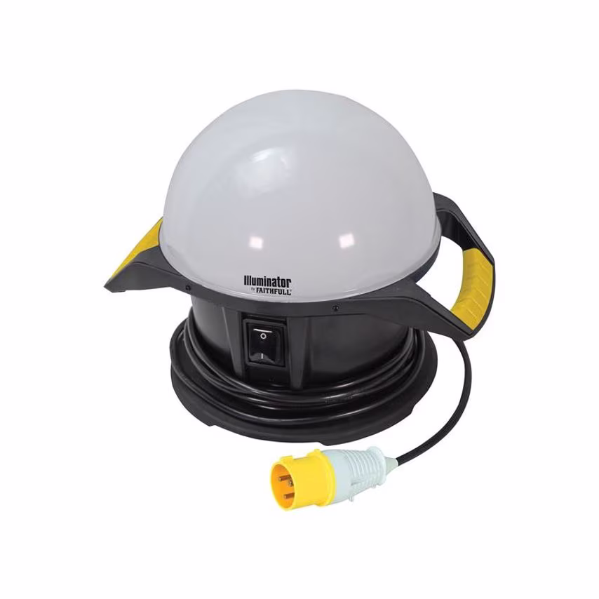 Faithfull Power Plus Illuminator 360 LED Task Light 50W 110V FPPSLTL50L