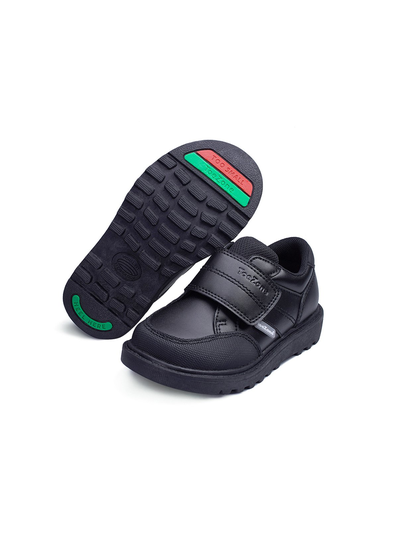 ToeZone Black School Shoe - 12 Infant