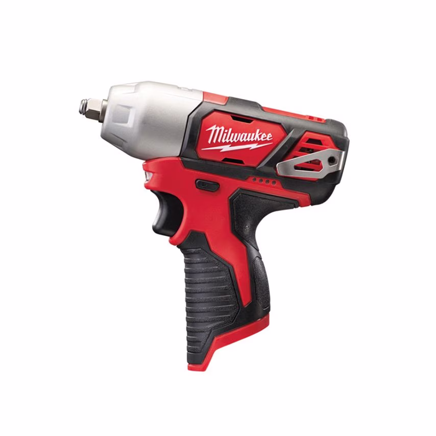 Milwaukee Power Tools M12 BIW38-0 Sub Compact 3/8in Impact Wrench 12V Bare Unit