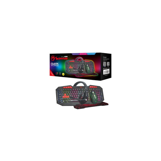 Marvo Scorpion Cm375 4-In-1 Gaming Starter Kit CM375-UK