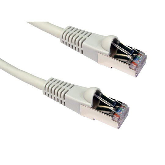 Cables Direct 6 Cables 25MTR 6A SSTP Cab Grey - B/Q 20