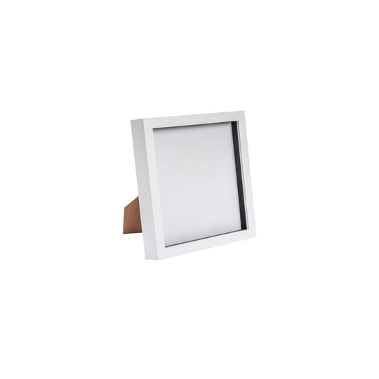 Nicola Spring 5Pk White Box Frames - 8x8" | Deep Picture Frames