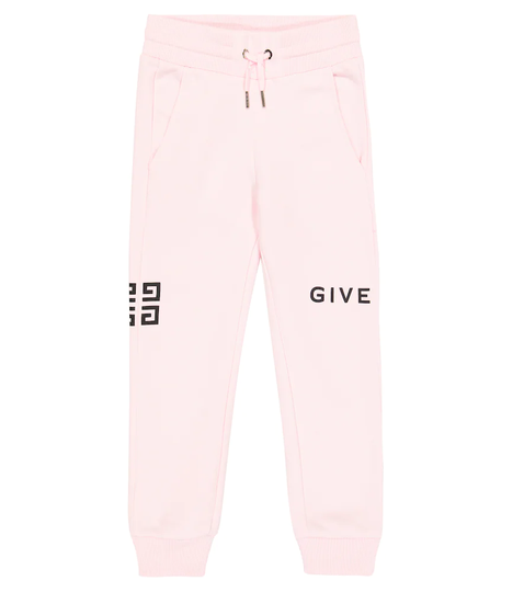 4G cotton-blend jersey sweatpants