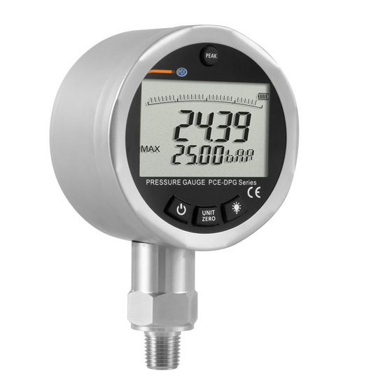 PCE Instruments Pressure Sensor PCE-DPG 25