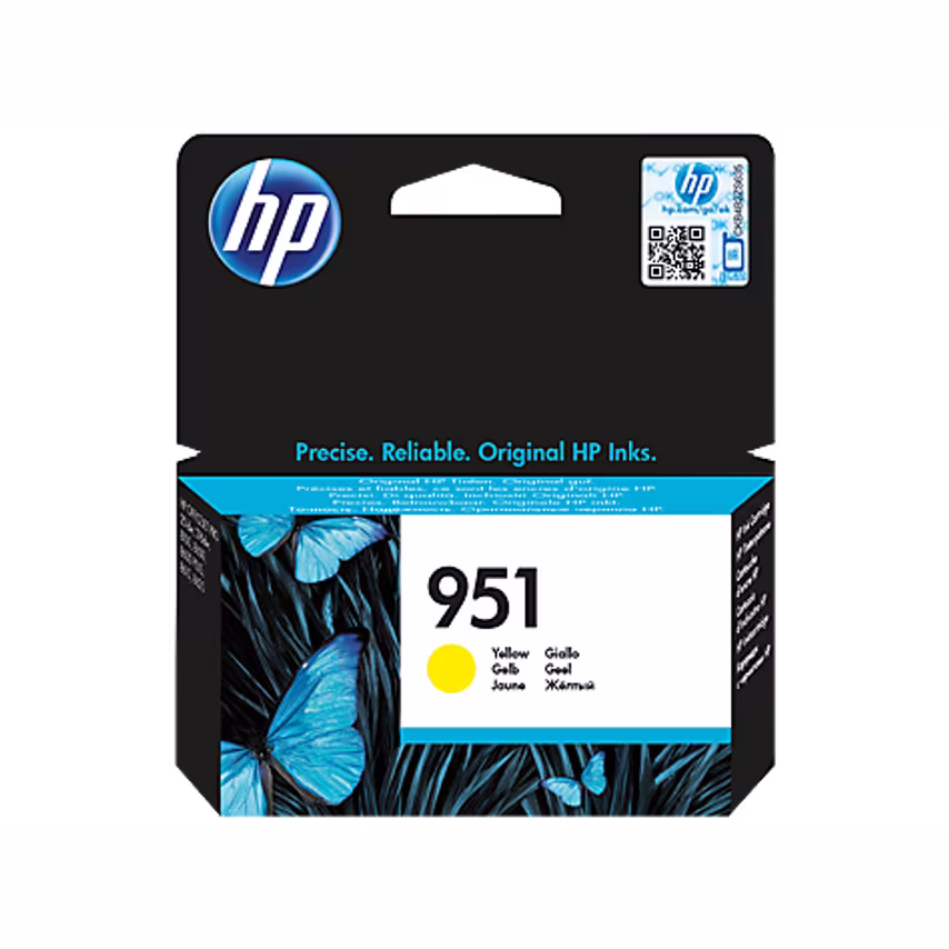 HP 951 Yellow Standard Capacity Ink Cartridge 700 pages for OfficeJet Pro 251/27
