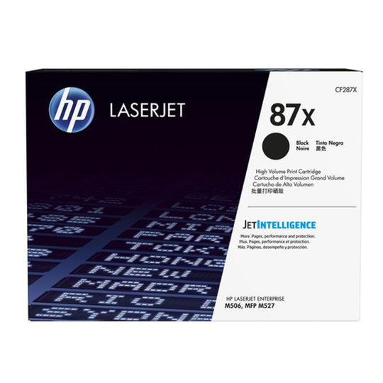HP Toner Cartridge 87X Black