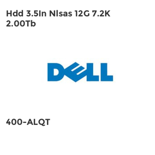 Dell Hdd 3.5In Nlsas 12G 7.2K 2.00Tb
