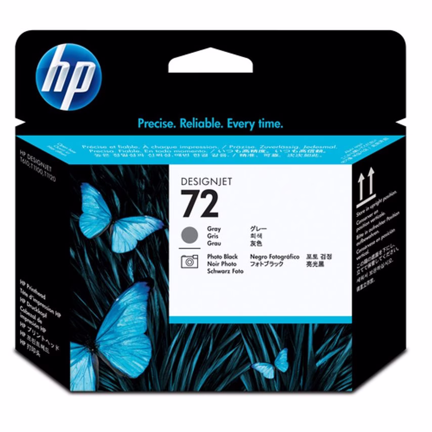 HP Hp 72 Grey And Photo Black 943PRZ9- you get 2