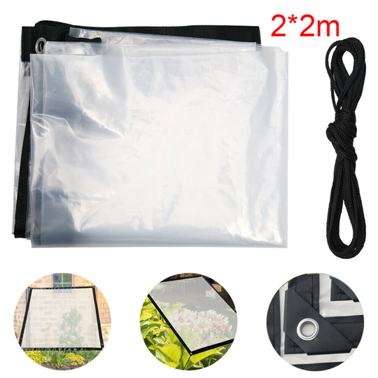 (2m*2m) Heavy Duty Tarpaulin Waterproof Cover Tarp Camping