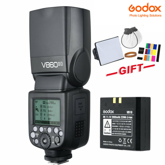 Godox V860II-O 2.4G TTL HSS Li Battery Flash for Olympus Panasonic