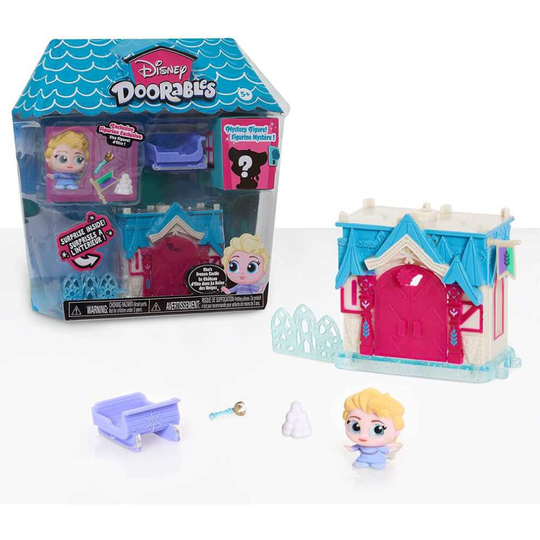 JP Disney Doorables Elsa Mini Playset Multicolour