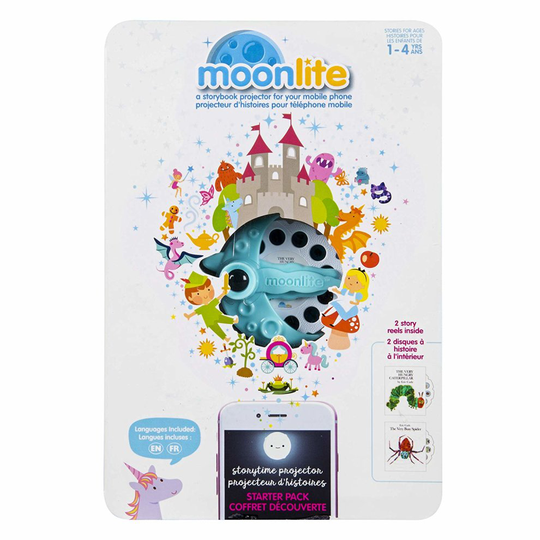 Moonlite Starter Kit - Eric Carle - The Very Hungry Caterpillar & Very Busy Spider
