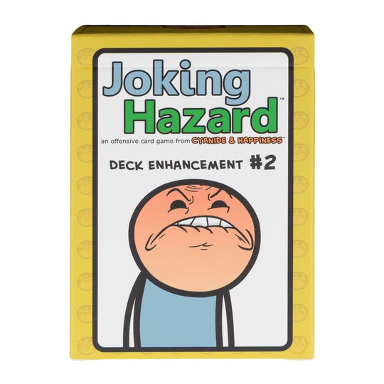 Joking Hazard Deck Enhancement #2 Expansion, Yellow, 2.5 x 1.5 x 3.6