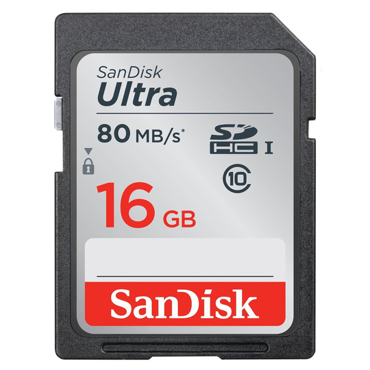Sandisk SDSDUNC-016G-GN6IN 16GB SDHC UHS-I Class 10 memory card