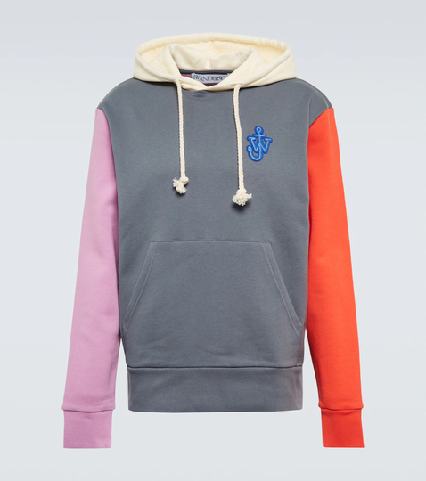Hooded cotton sweatshirt