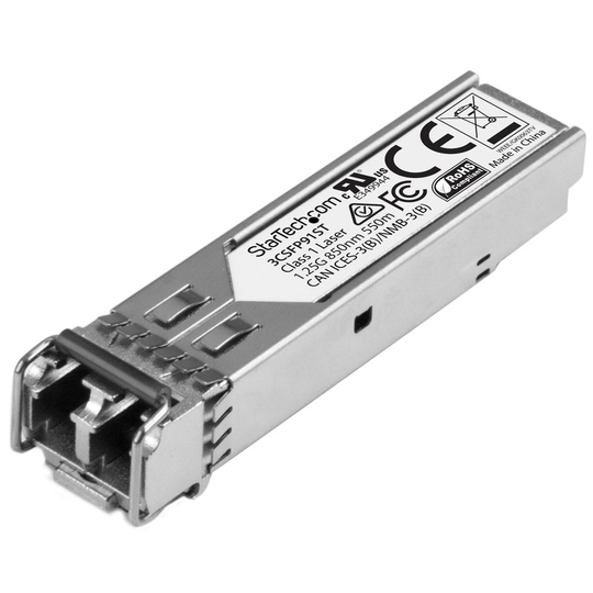 StarTech.com Gb Fiber SFP - 1000Base-SX - HP 3CSFP91 Compatible - MM LC